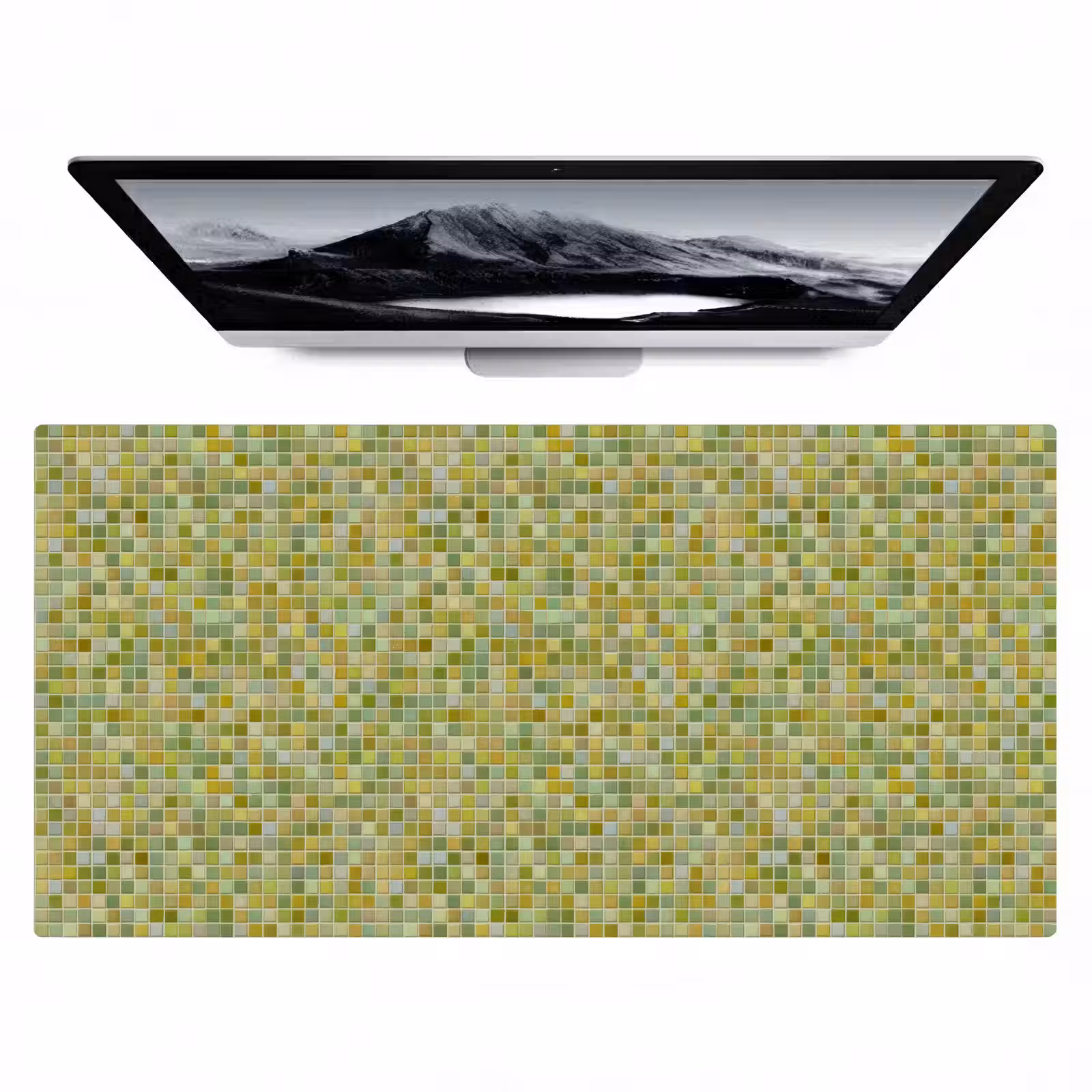 Bureau onderlegger - Mozaïek - Patroon - Groen — 1