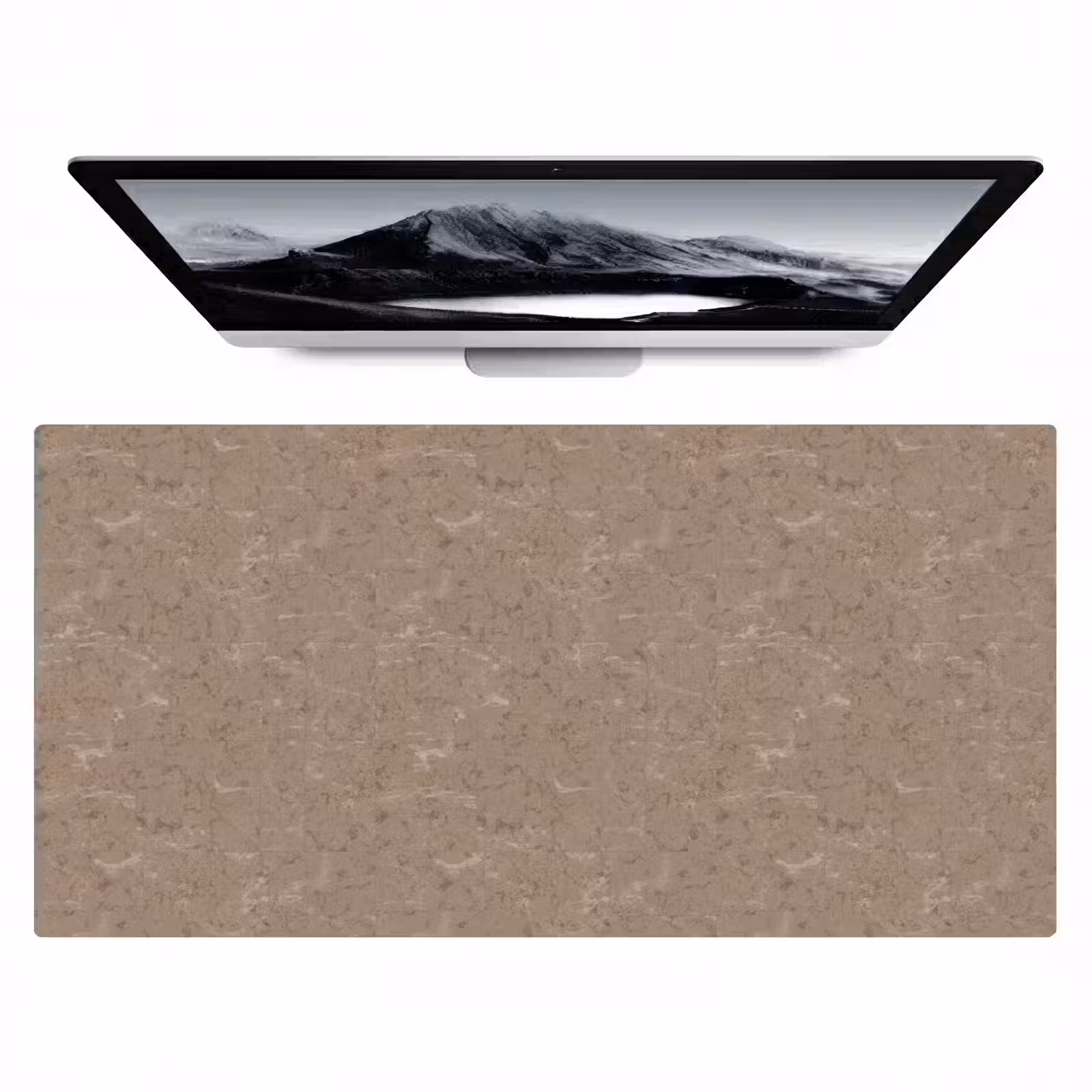 Bureau onderlegger - Patroon - Kalksteen - Beige — 1
