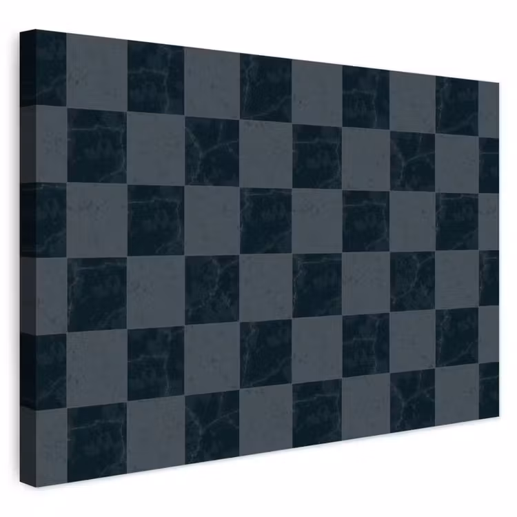 Buiten canvas - Marmer - Patroon - Antraciet — 1