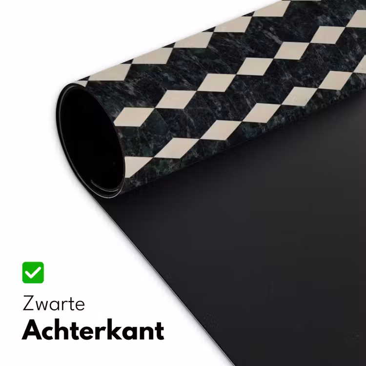 Bureau onderlegger - Geometrisch - Patroon - Marmer - Groen — 5