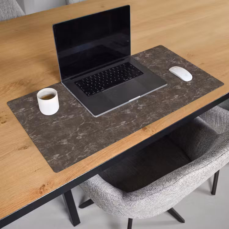 Bureau onderlegger - Marmer - Aders - Bruin — 3