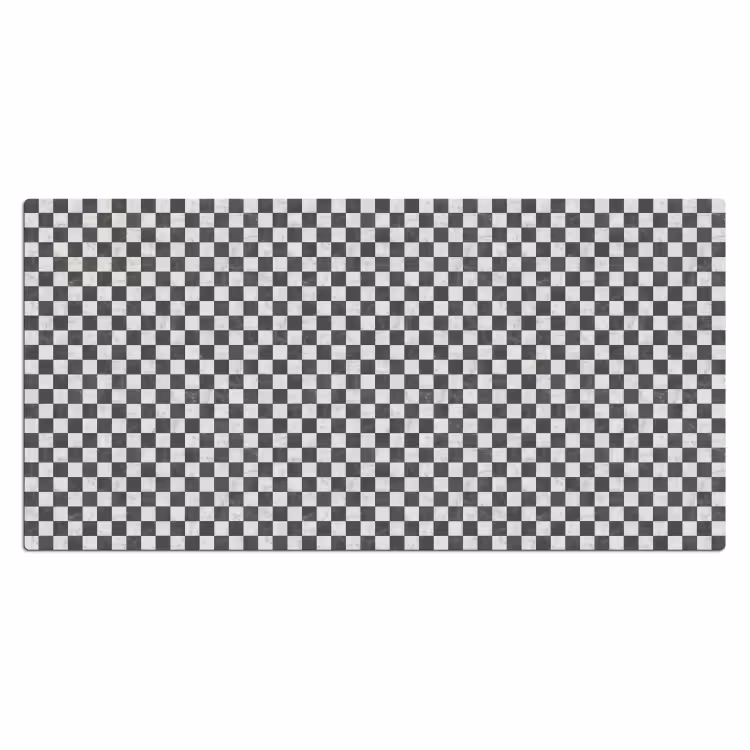 Bureau onderlegger - Marmer - Patroon - Grijs — 2