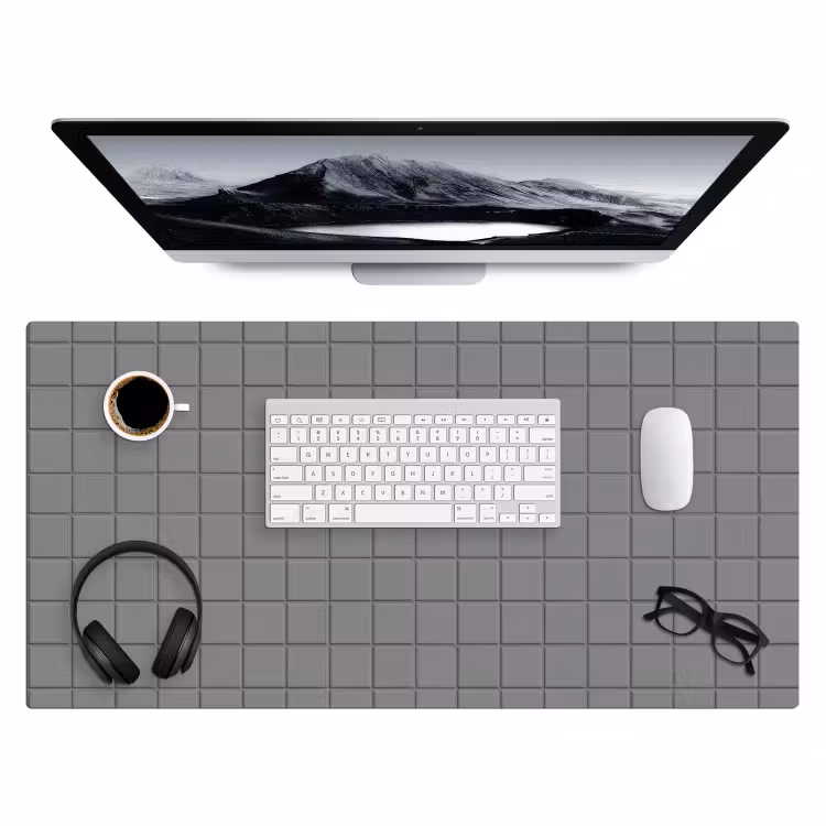 Bureau onderlegger - Modern - Patroon - Grijs — 4
