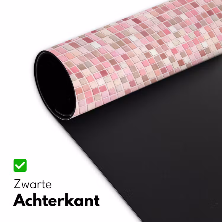 Bureau onderlegger - Mozaïek - Patroon - Roze — 5
