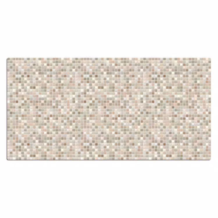Bureau onderlegger - Mozaïek - Patroon- Taupe — 2
