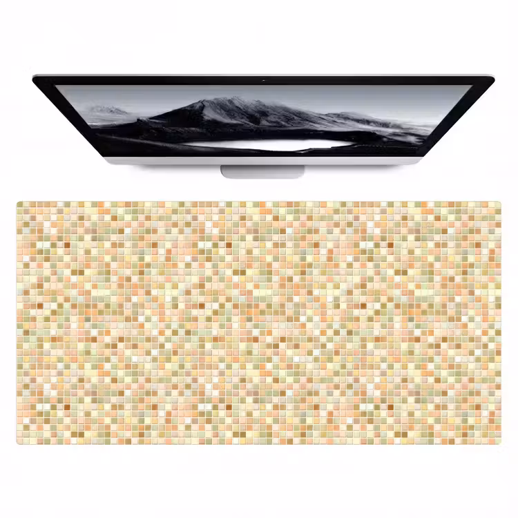 Bureau onderlegger - Mozaïek - Patroon - Terracotta — 1
