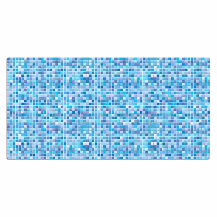 Bureau onderlegger - Mozaïek - Patroon - Turquoise — 2