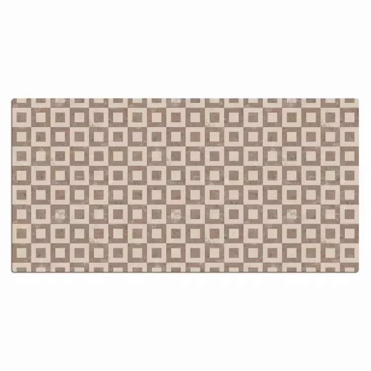Bureau onderlegger - Patroon - Marmer - Beige — 2
