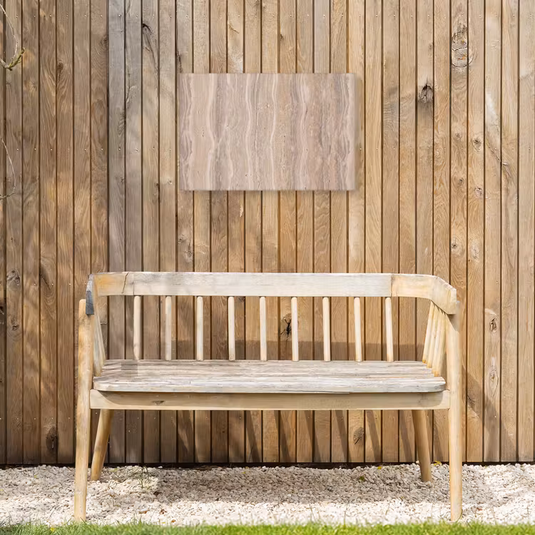 Buiten canvas - Steen - Patroon - Textuur - Natuurlijk - Beige — 3