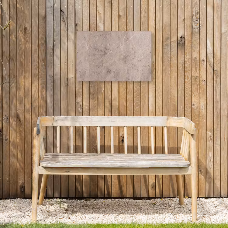 Buiten canvas - Textuur - Steen - Patroon - Rustiek - Beige — 3