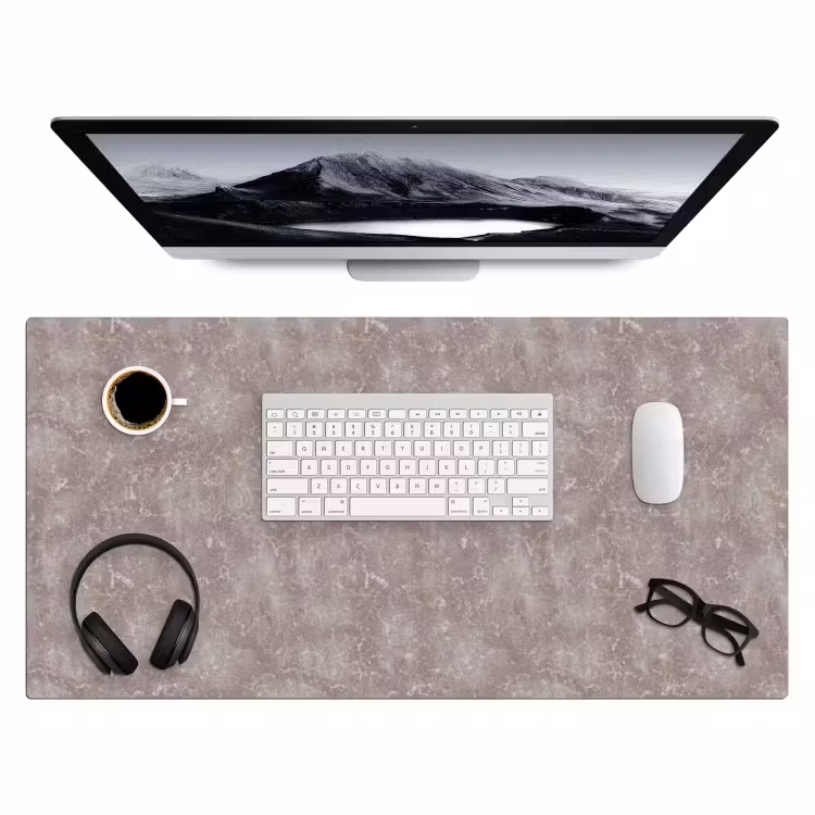 Bureau onderlegger - Marmer - Patroon - Mauve — 4