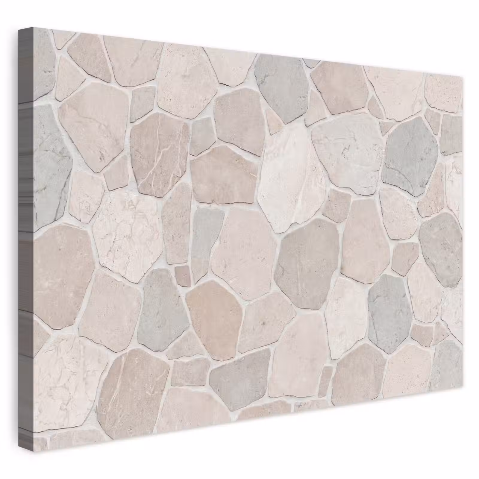 Buiten canvas - Steen - Patroon - Textuur - Beige — 1