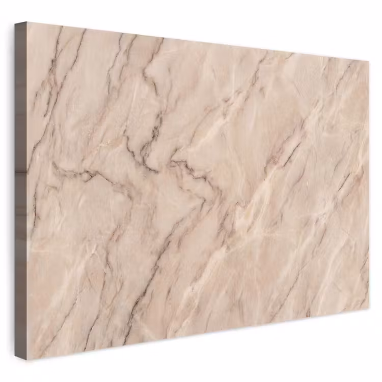 Buiten canvas - Marmer - Patroon - Abstract - Modern - Beige — 1