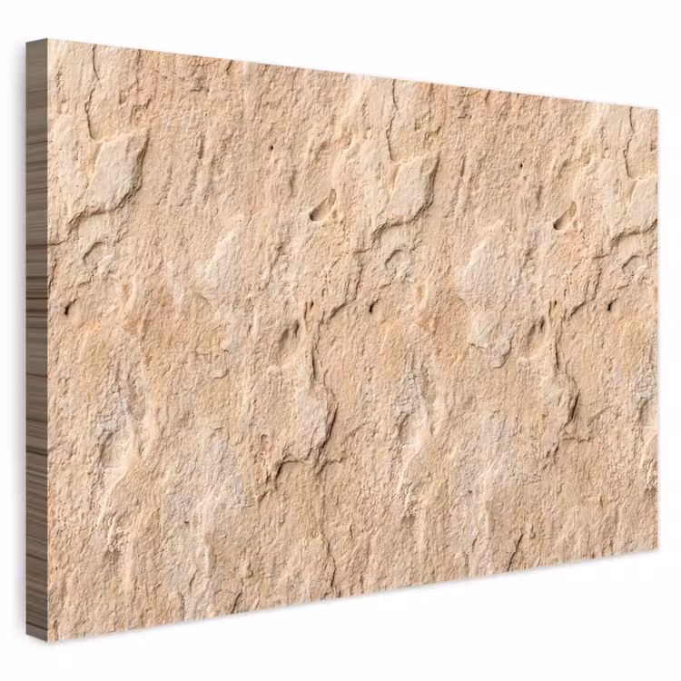 Buiten canvas - Textuur - Steen - Natuur - Beige — 1