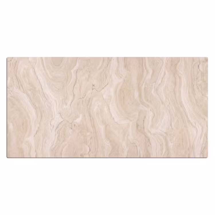 Bureau onderlegger - Marmer - Patroon - Beige - Steen - Abstract — 2