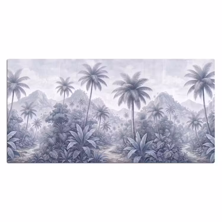 Bureau onderlegger - Natuur - Boom - Tropisch - Landschap - Blauw — 2