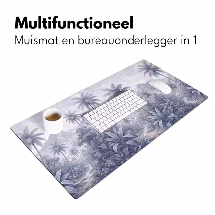 Bureau onderlegger - Natuur - Boom - Tropisch - Landschap - Blauw — 7