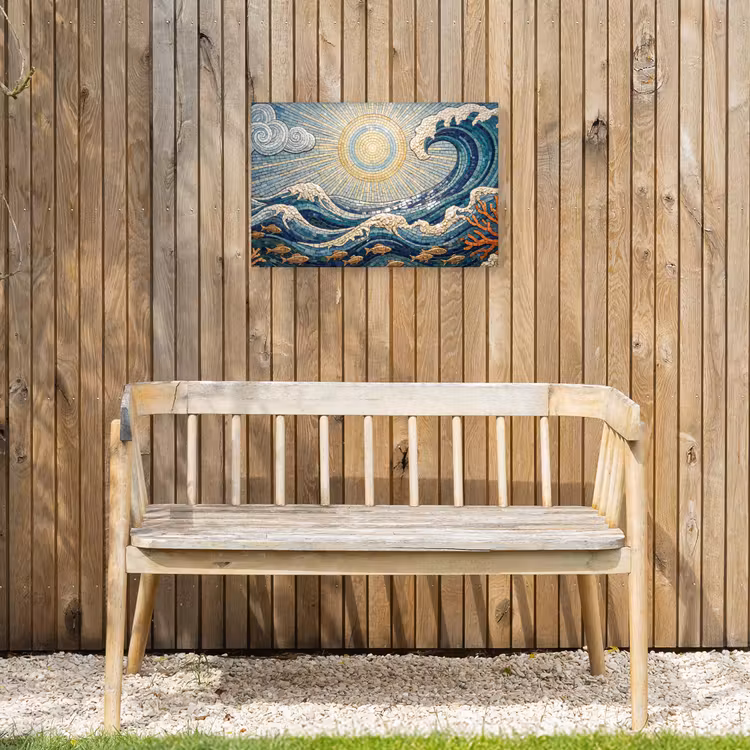Buiten canvas - Onderwater - Koraal - Vis - Natuur - Kunst — 3