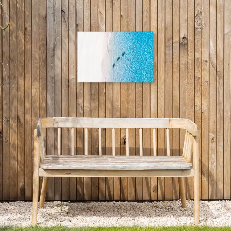 Buiten canvas - Vis - Oceaan - Strand - Turquoise - Natuur — 3