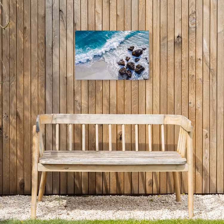Buiten canvas - Zee - Golf - Strand - Natuur - Blauw — 3