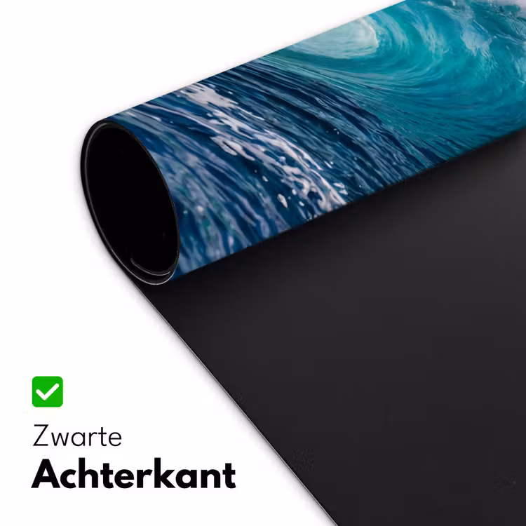 Bureau onderlegger - Golf - Oceaan - Water - Dynamisch - Blauw — 5