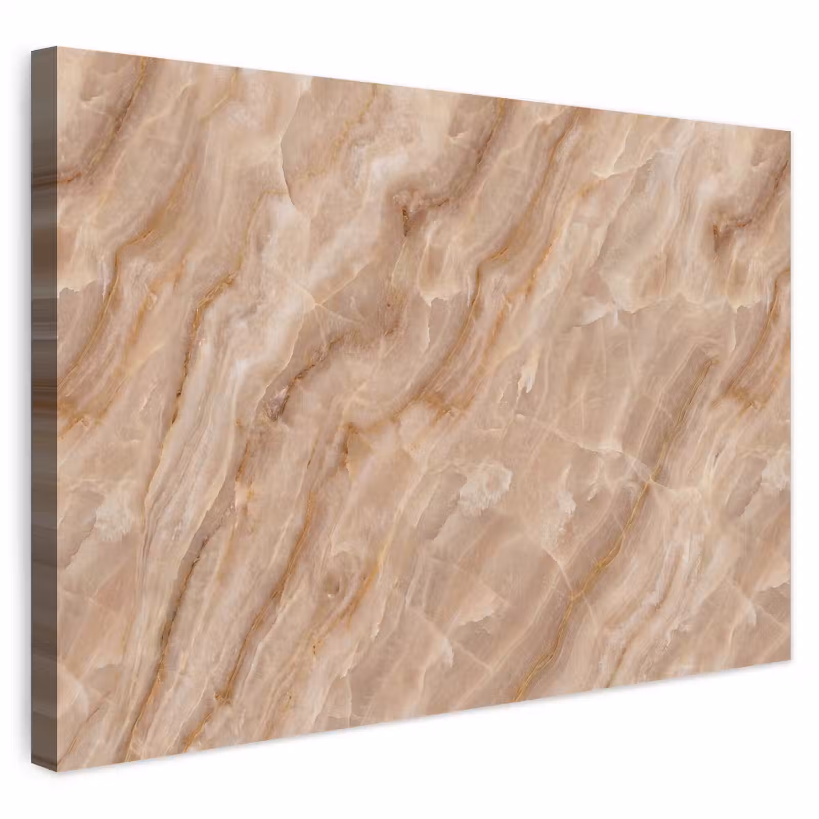 Buiten canvas - Steen - Ader - Natuur - Modern - Beige — 1