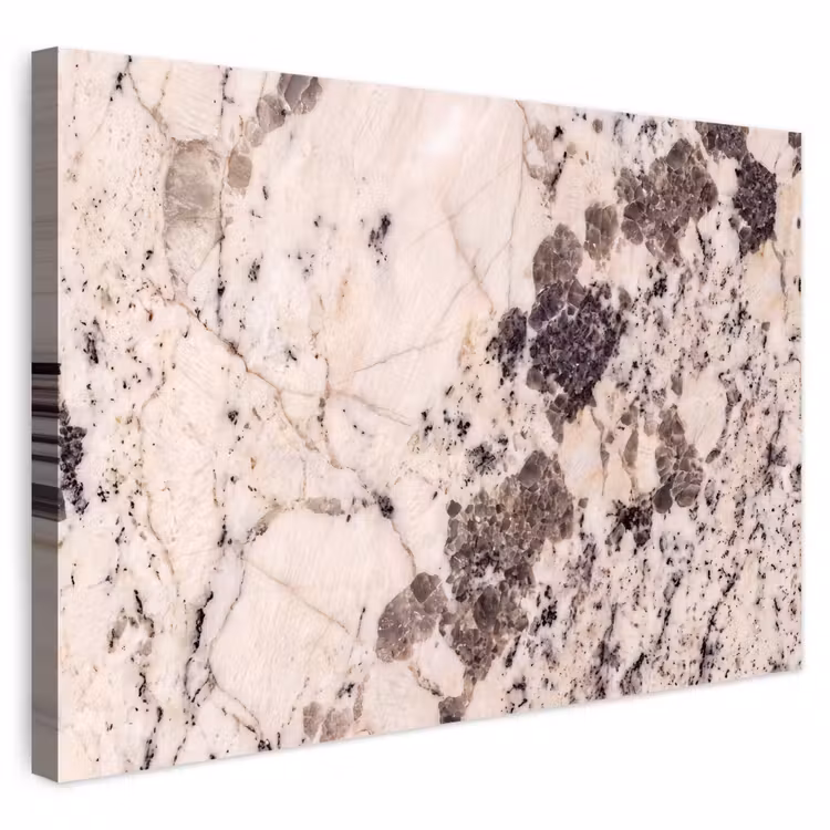Buiten canvas - Natuursteen - Patroon - Abstract - Beige - Grijs — 1