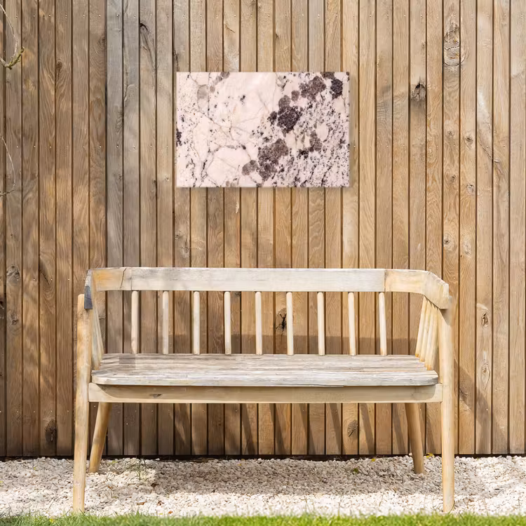 Buiten canvas - Natuursteen - Patroon - Abstract - Beige - Grijs — 3