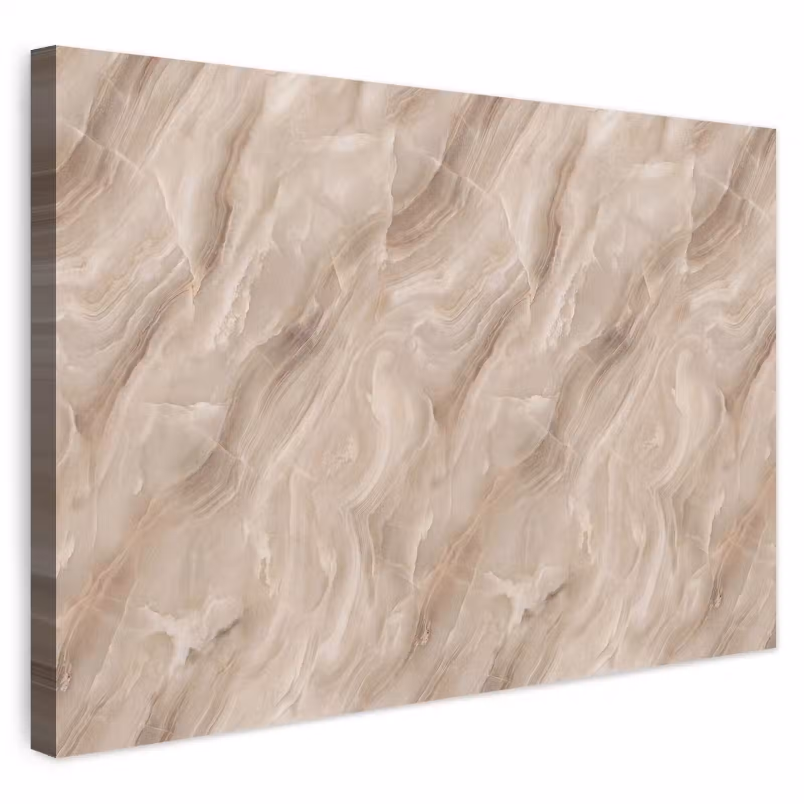 Buiten canvas - Steen - Golvend - Abstract - Beige — 1