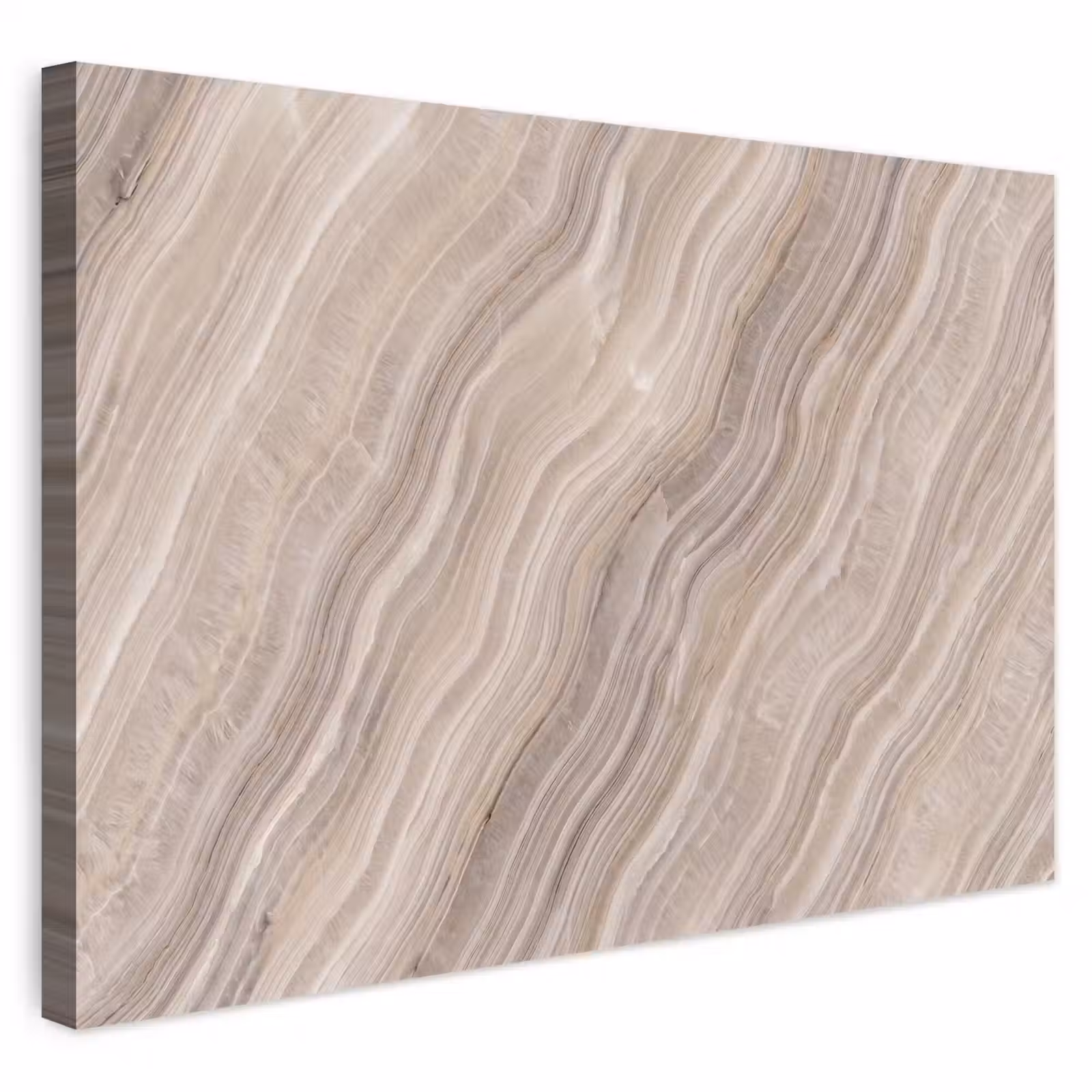 Buiten canvas - Textuur - Golvend - Abstract - Modern - Beige — 1