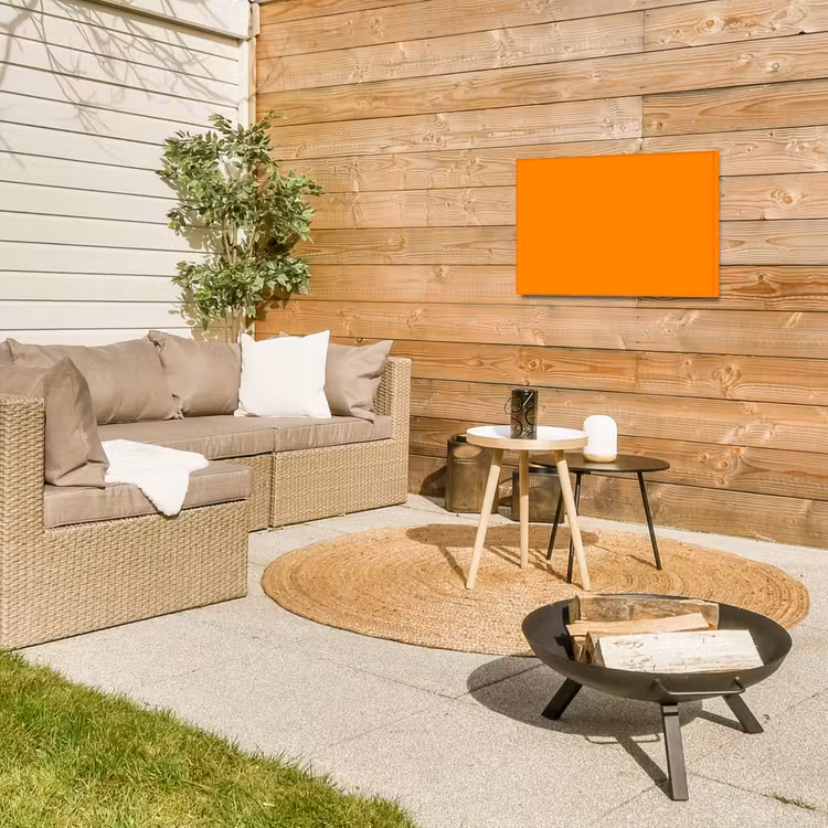 Buiten canvas - Marigold - Glow - Oranje — 5