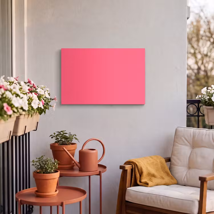 Buiten canvas - Neon - Flamingo - Roze — 4
