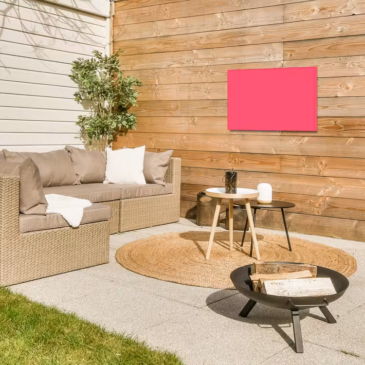 Buiten canvas - Neon - Flamingo - Roze — 5