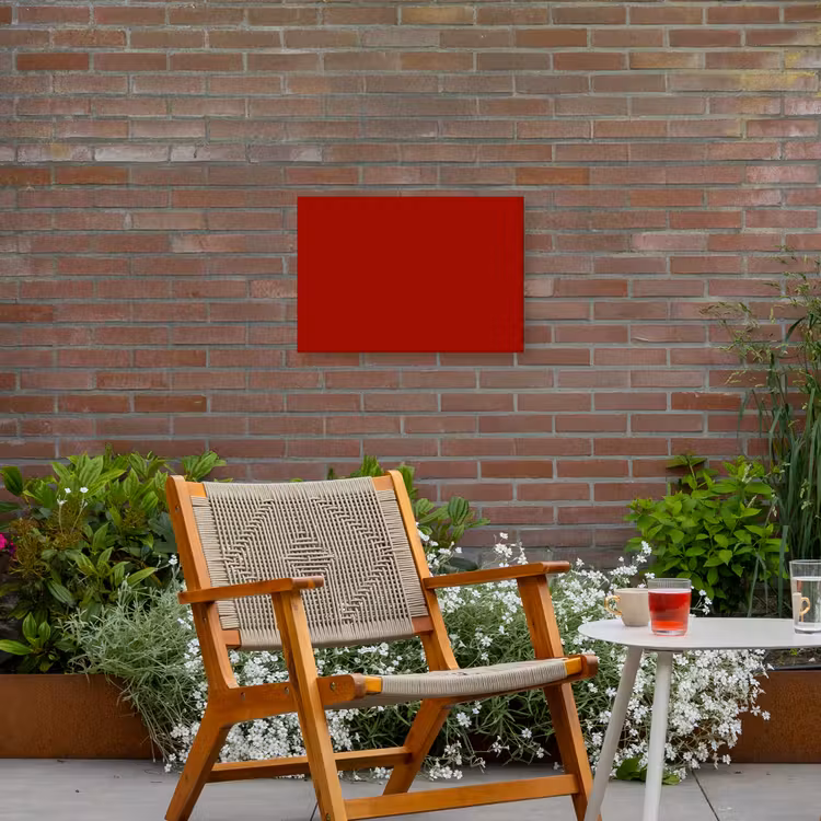 Buiten canvas - Oxblood - Maroon - Rood — 2