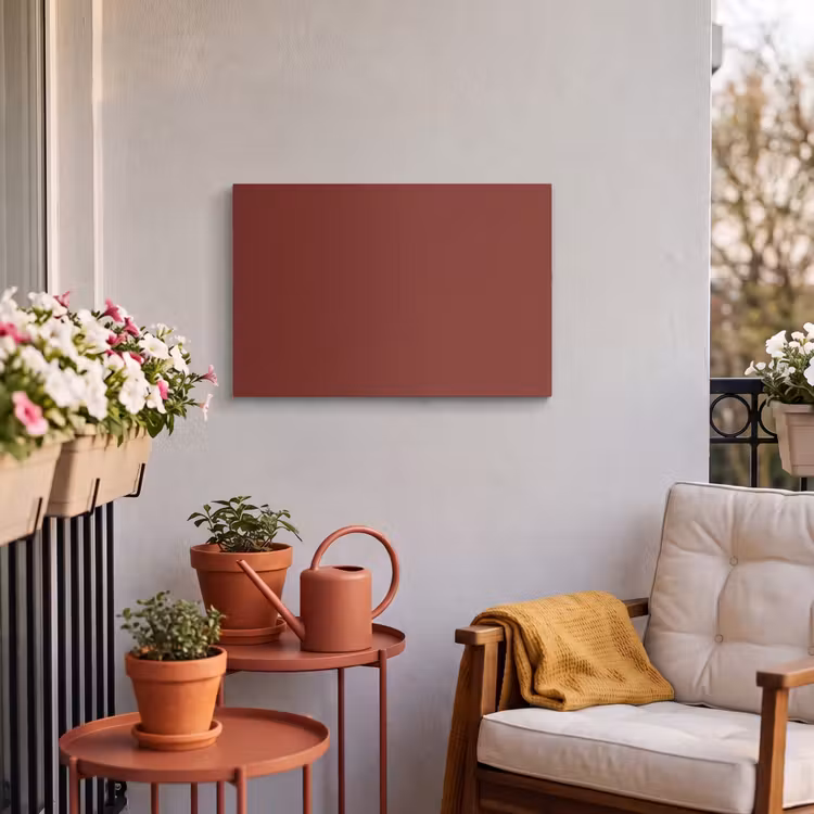 Buiten canvas - Rustic - Terracotta - Rood — 4
