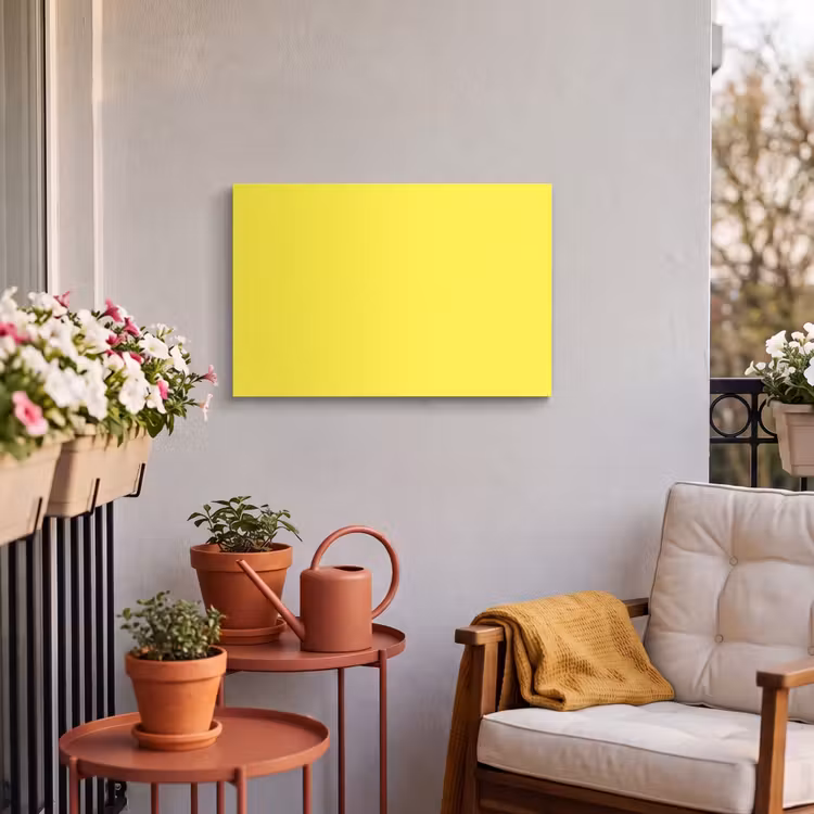Buiten canvas - Soft - Custard - Geel — 4