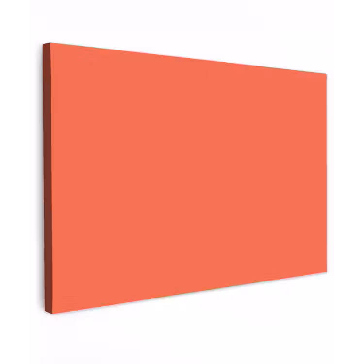 Buiten canvas - Sunset - Salmon - Oranje — 1