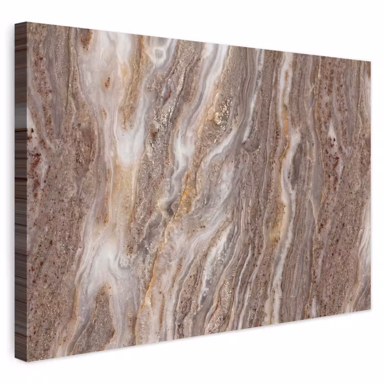 Buiten canvas - Textuur - Steen - Abstract - Beige — 1