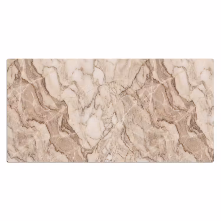 Bureau onderlegger - Marmer - Aderen - Textuur - Beige - Modern — 2