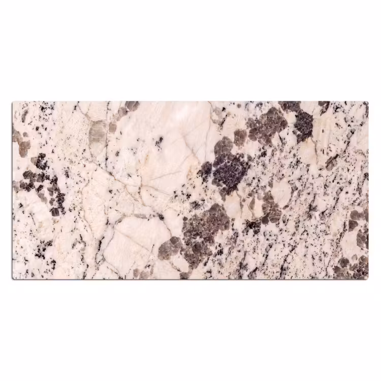 Bureau onderlegger - Natuursteen - Patroon - Abstract - Beige - Grijs — 2