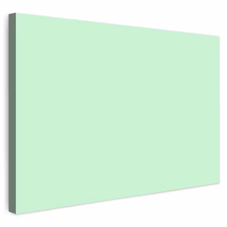 Buiten canvas - Pale - Mint - Groen — 1