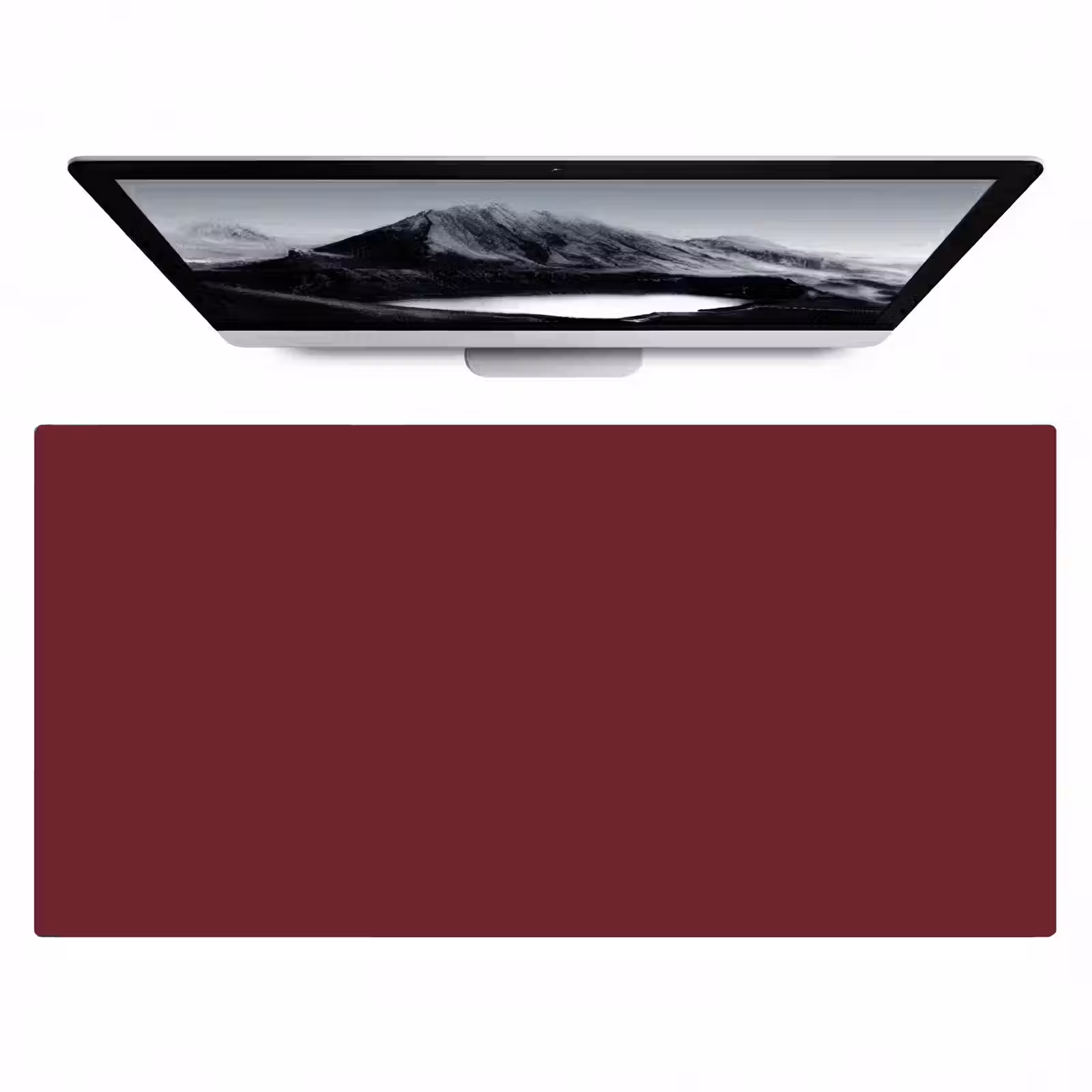 Bureau onderlegger - Dark - Garnet - Rood — 1