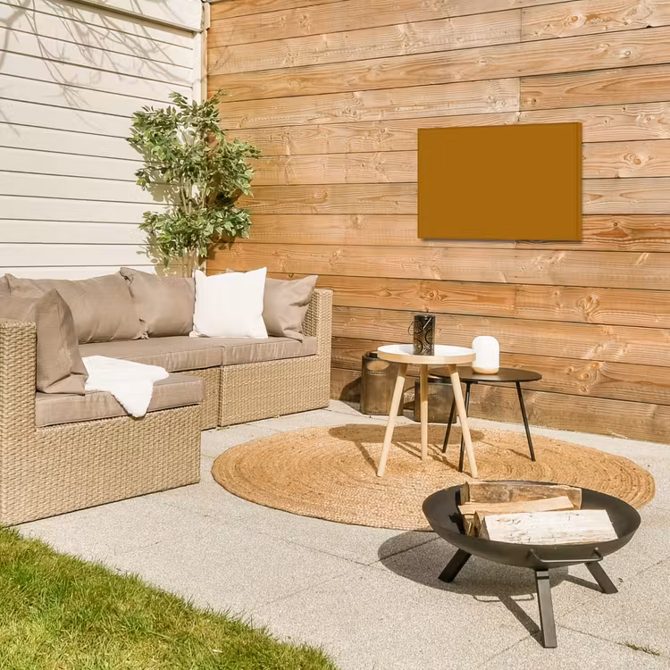 Buiten canvas - Ocre - Gold - Geel — 5