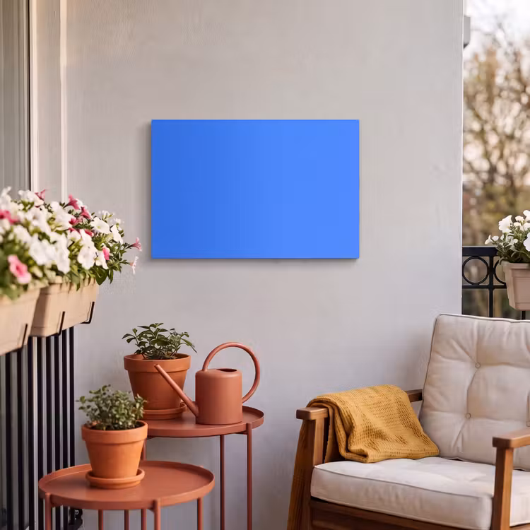 Buiten canvas - Vivid - Cobalt - Blauw — 4