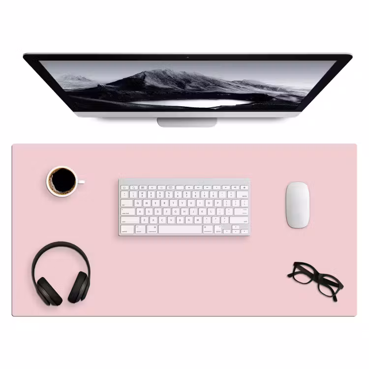 Bureau onderlegger - Blush - Pink - Roze — 4