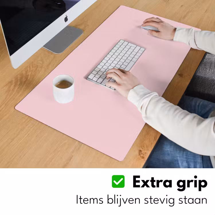 Bureau onderlegger - Blush - Pink - Roze — 6