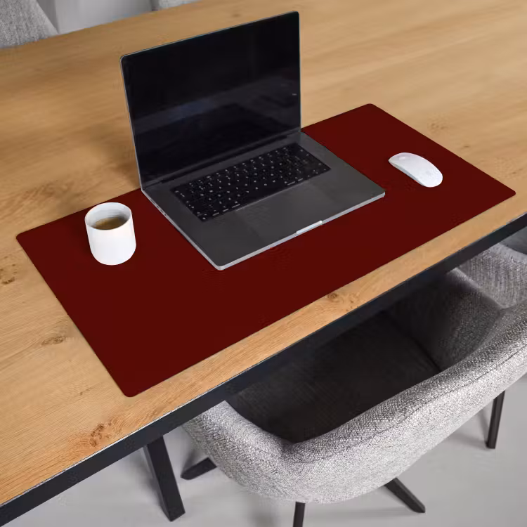 Bureau onderlegger - Burnt - Mahogany - Rood — 3