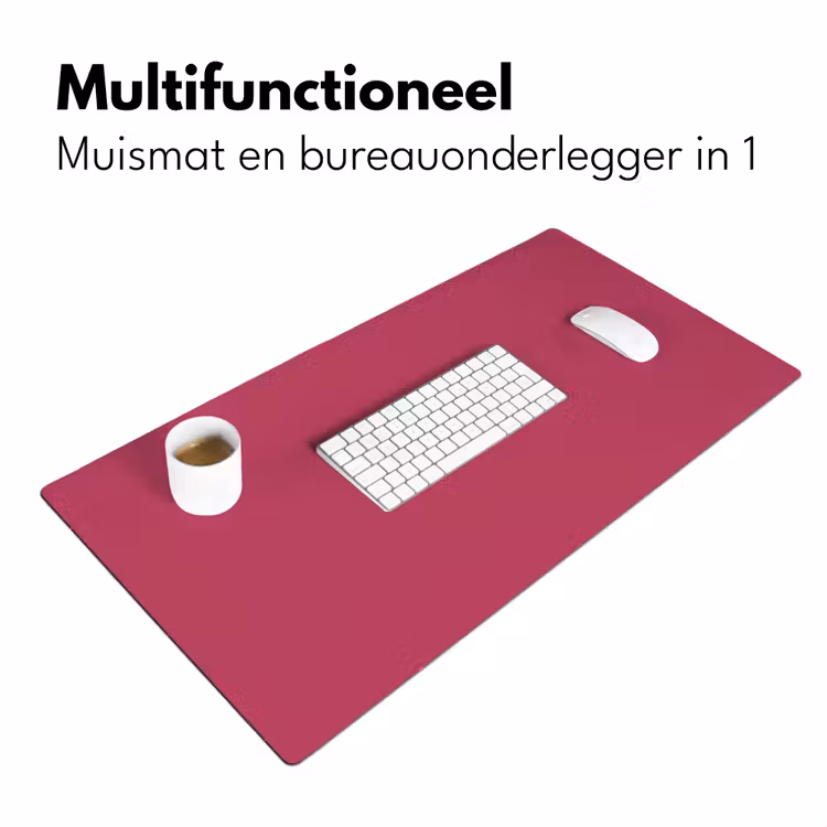 Bureau onderlegger - Deep - Berry - Rood — 7
