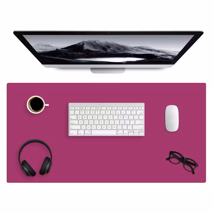 Bureau onderlegger - Deep - Magenta - Paars — 4