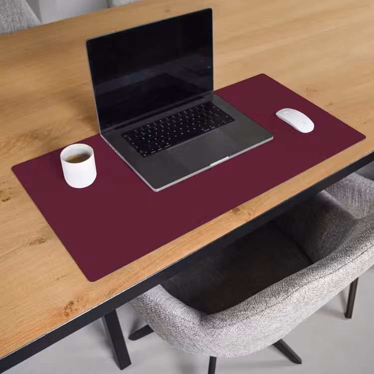 Bureau onderlegger - Deep - Plum - Paars — 3